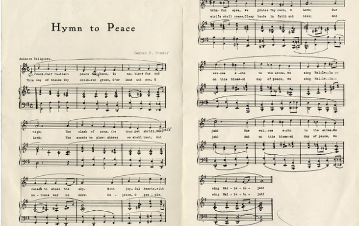 Hymn to Peace sheet music
