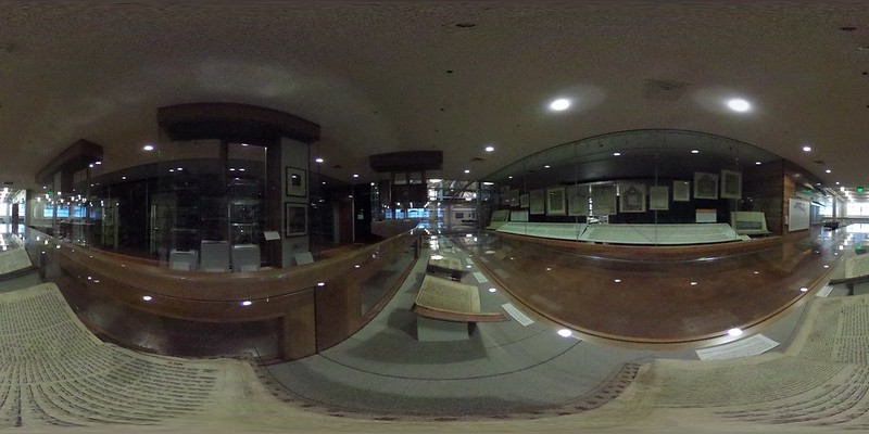A stereoscopic 3D image of the Magnes Collection of Jewish Art and Life