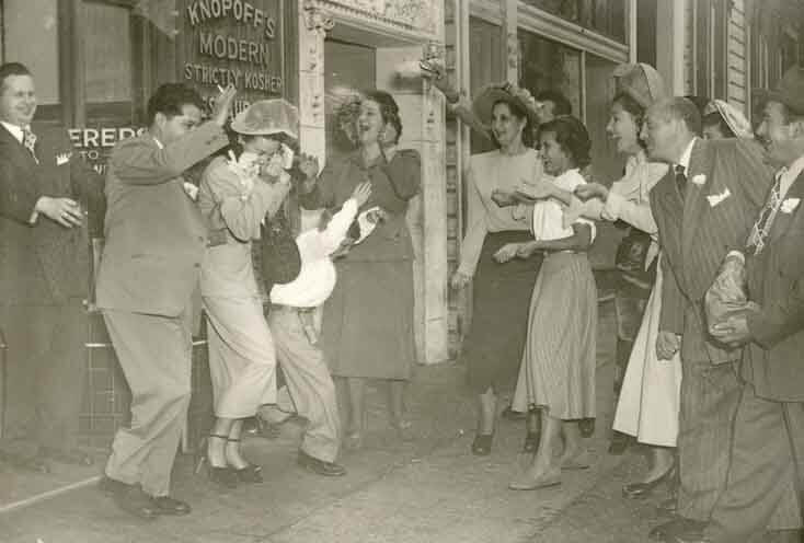 Mervin and Eunice Wedding 1948