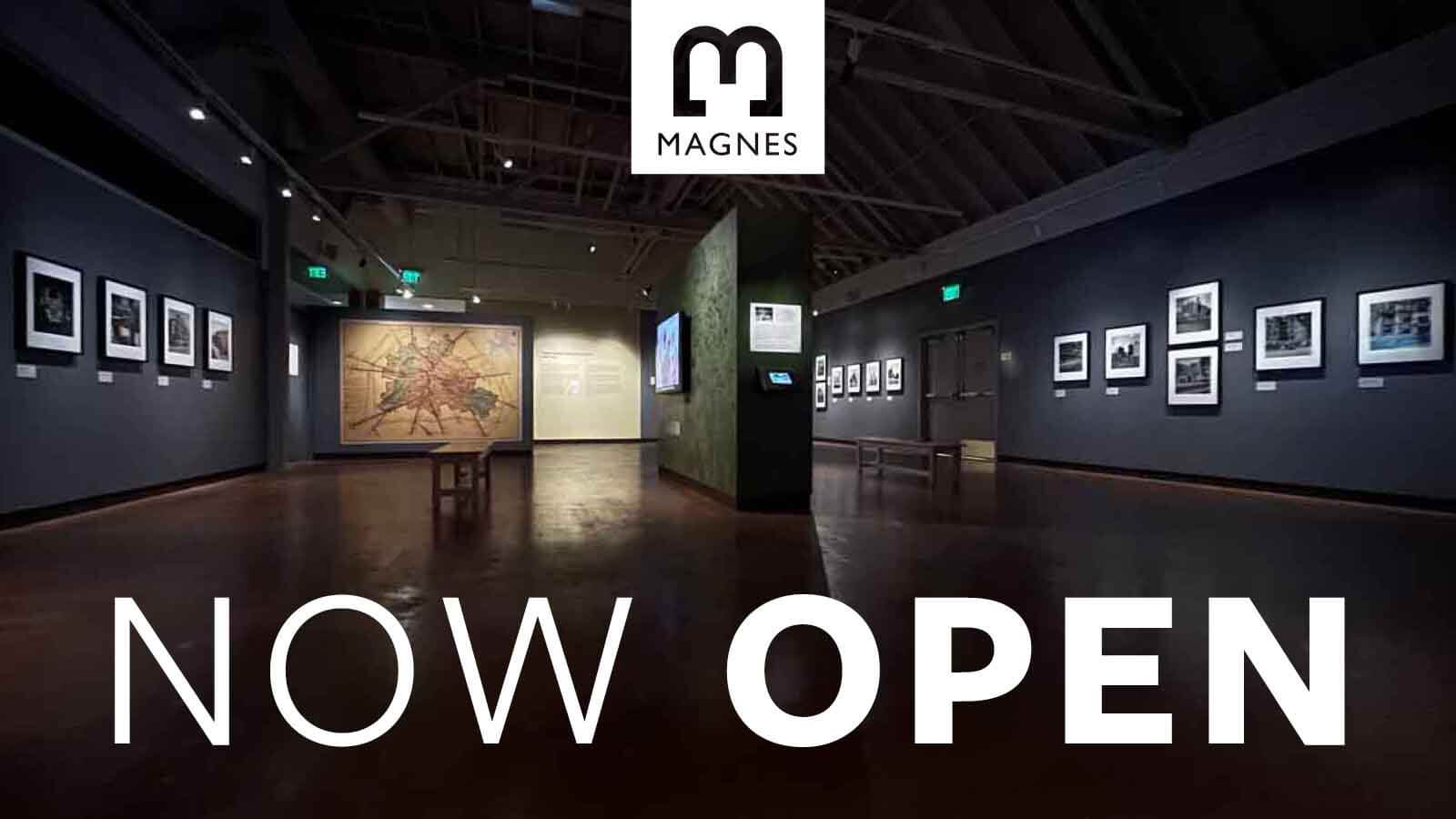 The Magnes now open [image of Cities and Wars exhibition]